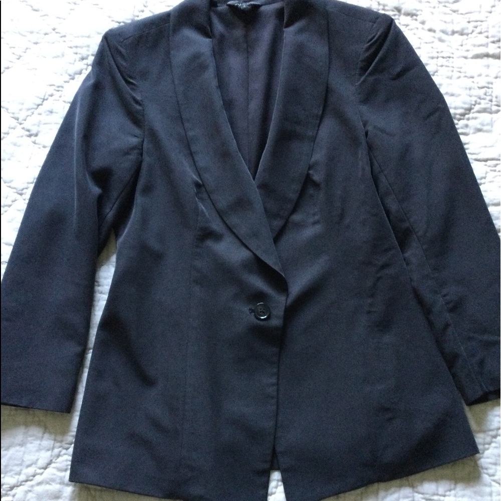 Guess satin 3/4 sleeve blazer size S
